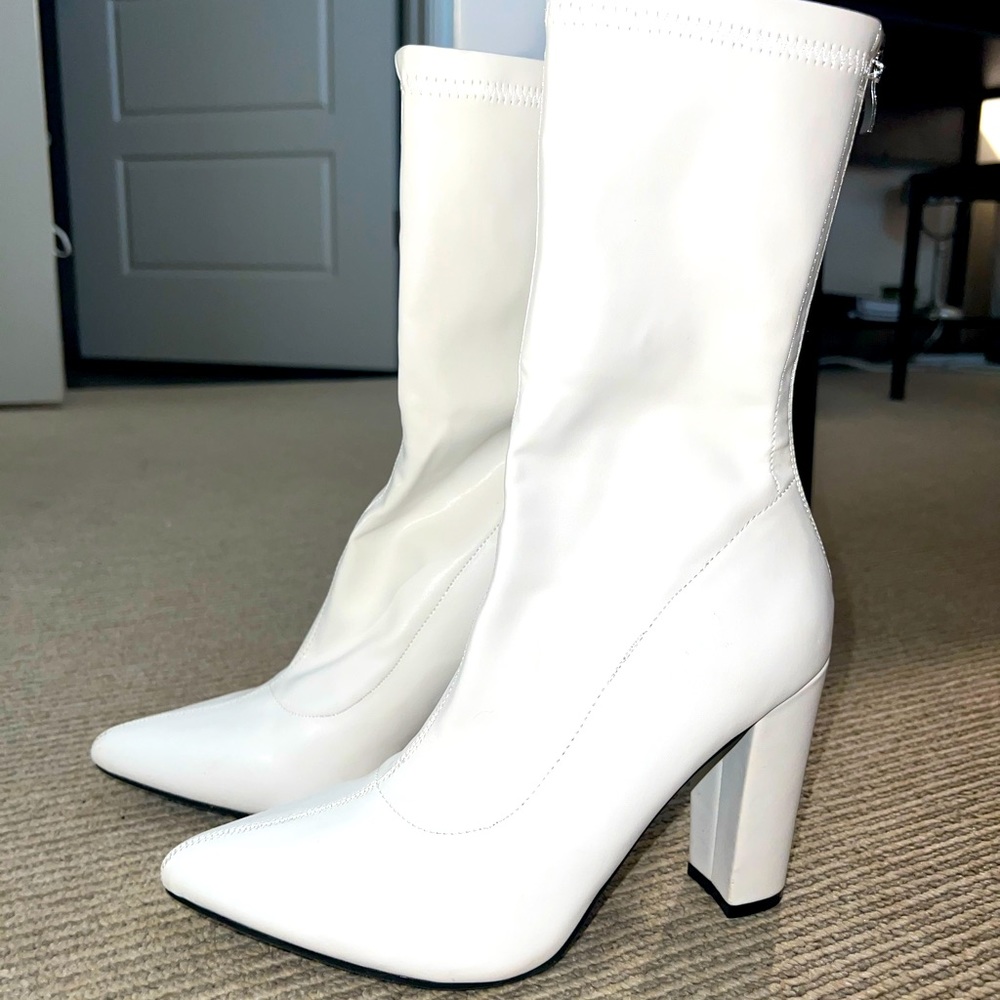 White booties!